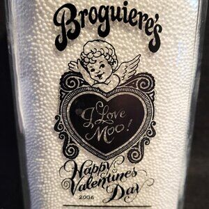 Broguiere's Dairy Milk Bottle HAPPY VALENTINE'S DAY 2006 - holidays